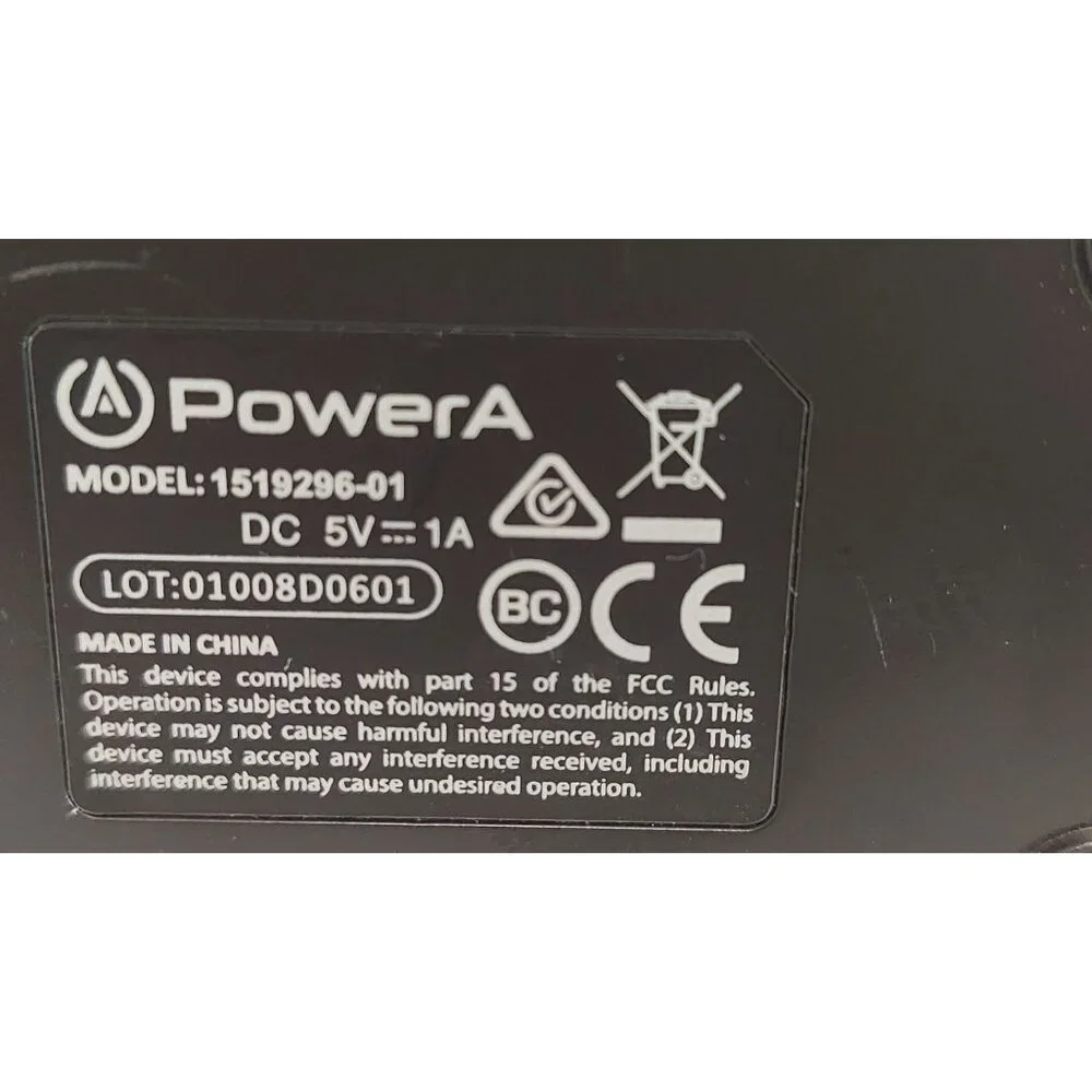 Power A Xbox One Controller Dual Charging Station 1519296-01 No Power Cable